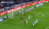 Pha đánh gót kinh điển của Neymar giúp Suarez ghi bàn