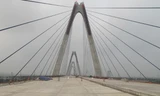 Cầu Nhật Tân đã chính thức nối liền hai bờ