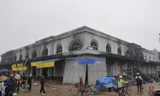 Cận cảnh chợ Phố Hiến tan hoang sau vụ cháy