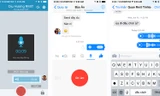 Công nghệ xử lý giọng nói tiếp tục thay đổi phương thức giao tiếp. Các OTT như Zalo, Facebook, imessage đã sớm bổ sung tính năng ghi âm và gửi tin nhắn thoại. Ảnh: Tinh Tế.