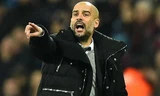 Guardiola đã sớm "đầu hàng" trong cuộc đua tới chức vô địch. Ảnh: Reuters.