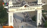 Mọi hoạt động đi lại tại Cửa khẩu quốc tế Lào Cai vẫn diễn ra bình thường. (Ảnh: VTV Online) 