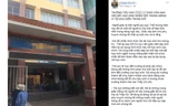Thông tin lan truyền trên mạng xã hội về việc cô giáo bắt học sinh ngậm dép ở Tp Hồ Chí Minh (ảnh: MXH)