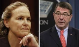 Bà Michèle Flournoy và ông Ashton Carter đề từng là những cựu quan chức cấp cao của Lầu Năm Góc 
