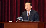 Ông Tô Huy Rứa, Ủy viên Bộ Chính trị, Bí thư Trung ương Đảng, Trưởng ban Tổ chức Trung ương. Ảnh: Doãn Tấn/TTXVN