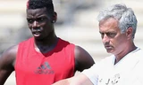 Mourinho và các học trò đang tập luyện tại Los Angeles. Ảnh: Reuters
