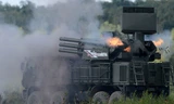 Tổ hợp tên lửa, pháo phòng không Pantsir-S1 của Nga. Ảnh: Sputnik