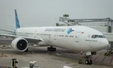 Máy bay của hãng hàng không Garuda Indonesia.