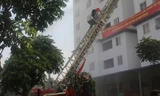 Thái Nguyên: Diễn tập phương án PCCC tại chung cư Tiến Bộ