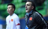 HLV Bruno Garcia chưa muốn đội tuyển futsal Việt Nam dừng chân ở bán kết (ảnh: Quang Thắng)