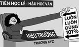 Dân chủ trong nhiều trường học chỉ mang tính hình thức. (Ảnh minh họa: NOP/Tuoitre.vn)