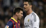 Messi và Ronaldo đang chạy đua đến Quả bóng vàng 2015, sau khi chia nhau bảy danh hiệu gần nhất.