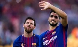 Messi đang là cầu thủ ghi bàn chủ lực cho Barca, trong khi Suarez mất phong độ. Ảnh: Reuters