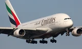 Một máy bay của hãng hàng không Emirates. Ảnh: planespotters
