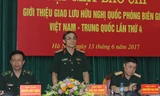 Lãnh đạo Cục Đối ngoại Bộ Quốc phòng, Cục Tuyên huấn - Tổng cục Chính trị QĐND Việt Nam, Cục Chính trị Bộ đội Biên phòng đồng chủ trì cuộc gặp mặt báo chí, chiều 13/6