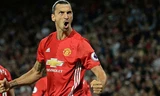 Ibrahimovic đang có phong độ cao trong màu áo Quỷ đỏ. Ảnh: Reuters