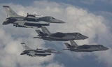F-35 từng để thua áp đảo trước tiêm kích F-16 ra đời từ thập niên 1970. Ảnh: KPCW.