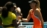 Sharapova thua Serena ở trận đấu chính thức gần nhất. Ảnh: Reuters.