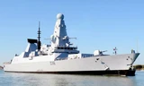 Tàu khu trục Type 45 của ANh. Ảnh: Crown