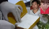 Tân, Quỳnh cùng tang vật thu được (Ảnh: ANTĐ)