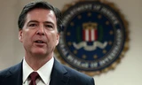 Ông James Comey, người vừa bị Tổng thống Mỹ Donald Trump sa thải chức vụ giám đốc Cục Điều tra Liên bang Mỹ (FBI). Ảnh: AFP