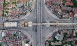 Giao lộ 4 tầng đầu tiên ở Việt Nam đang hình thành