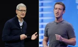 Tim Cook và Mark Zuckerberg không ngừng chỉ trích nhau trong hai năm qua.