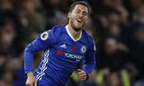 Hazard bùng nổ ở đầu mùa giải năm nay với bảy bàn sau 12 trận tại Ngoại hạng Anh. Ảnh: Reuters.