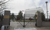 Đại sứ quán Nga tại thủ đô Washington, Mỹ. (Nguồn: AFP/TTXVN)