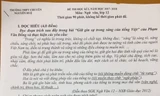 PGS.TS Bùi Hiền: Đưa đề xuất cải tiến chữ vào đề thi là đánh đố học sinh