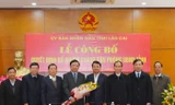 Công bố quyết định bổ nhiệm nhân sự ở tỉnh Lào Cai.