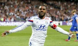 Arsenal phải bỏ ra 59 triệu đôla để có được Lacazette từ Lyon. Trong trường hợp đáp ứng đủ các điều khoản phụ, số tiền Arsenal phải trả sẽ lên tới 68 triệu. Ảnh: Reuters.