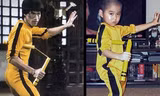 Ryusei thường mặc trang phục giống Lý Tiểu Long trong phim.