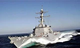 Tàu khu trục USS Pinckney (DDG-91) của hải quân Mỹ. Ảnh: SMH