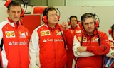 Pat Fry (phải), Nicolas Tombazis (giữa) và James Allison (trái). Ảnh: Ferrari.