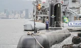 Một tàu ngầm thế hệ cũ chạy bằng diesel của Brazil