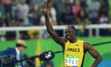 Bolt đã có lần thứ ba liên tiếp vô địch cả hai nội dung chạy 100 m và 200 m tại Olympic. Ảnh: Reuters