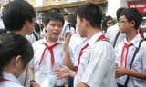 Kỳ thi tuyển vào lớp 10 dự kiến được tổ chức sớm hơn năm 2015 khoảng chục ngày