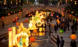Lễ hội đèn lồng Seoul – Hàn Quốc được tổ chức thường niên kể từ năm 2009.