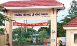 Trường Tiểu học Lê Hồng Phong có nhiều học sinh lớp 3 nhưng không biết đọc. Ảnh: Phúc Hưng