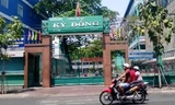 Trường tiểu học Kỳ Đồng, nơi xảy ra vụ học sinh lớp 5 bị kẻ lạ bắt đi