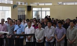 Các bị cáo nghe tuyên án