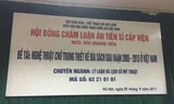 Luận án tiến sĩ 'nghệ thuật chữ trong thiết kế bìa sách': Rất lạ, khó ứng dụng thực tế?