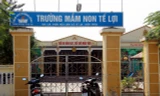 Trường mầm non Tế Lợi- nơi xảy ra sự việc