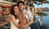 Thủy Tiên và Đan Trường vừa có chuyến hưởng tuần trăng mật vào đầu năm 2015.