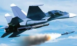 Mô phỏng Su-30 MKI bắn tên lửa hành trình siêu thanh BrahMos. Ảnh: National Interest