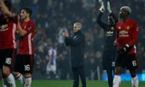 Mourinho thường dùng đội hình mạnh cho các trận Cup FA mùa này, bất chấp lịch đấu dày đặc của Man Utd. Ảnh: Reuters.