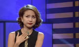 MC Vân Hugo trong chương trình Ghế không tựa. Ảnh: VTV6.