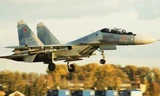 Tiêm kích Su-30SM tại Syria.