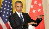 Tổng thống Obama phát biểu hôm qua tại Nhà Trắng. Ảnh: Reuters